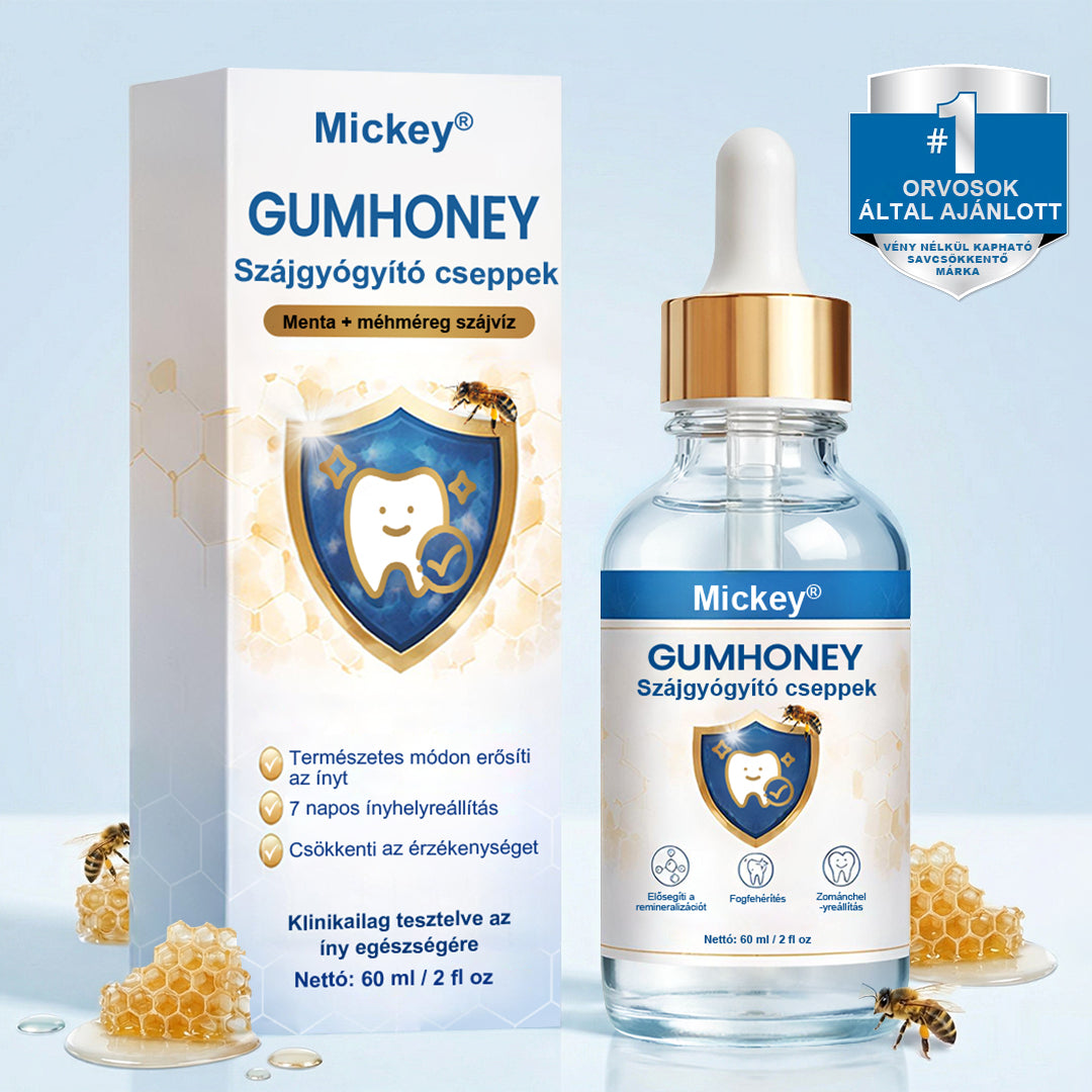 ☄️Mickey® GumHony szájüregi helyreállító cseppek
