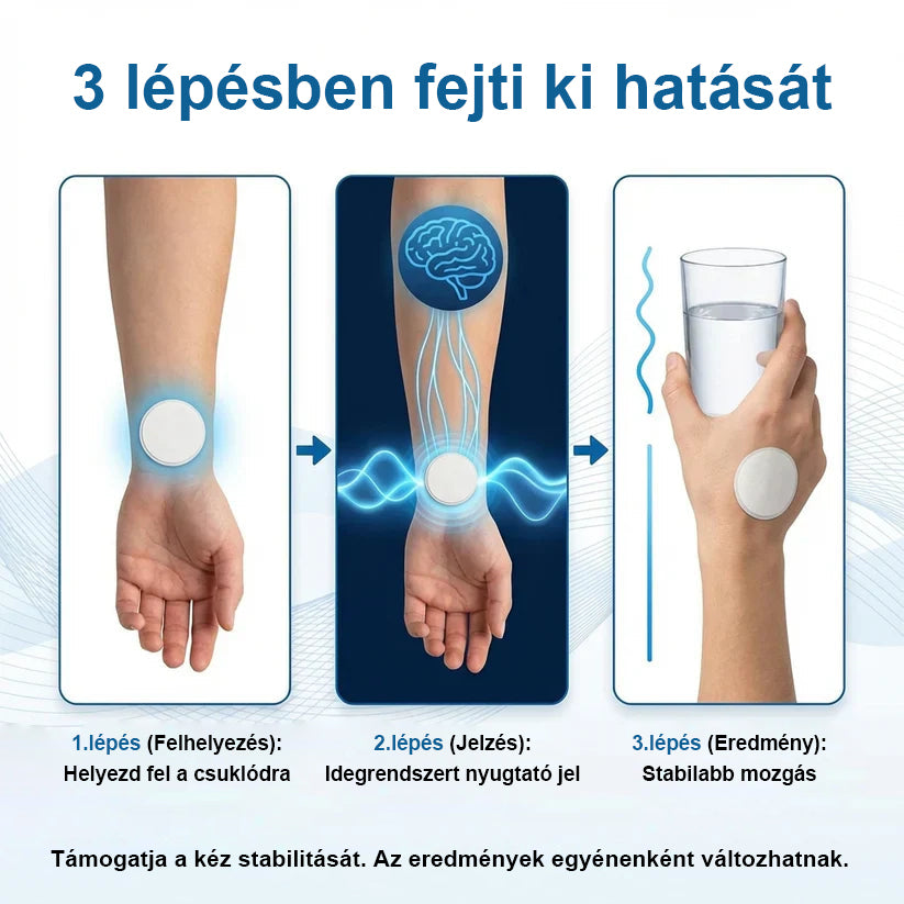 🧬🧬🧬 Mickey® Remegéskontroll Tapasz