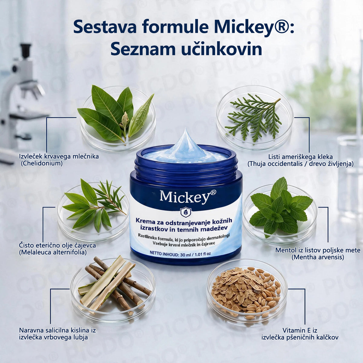Mickey® Krema za izravnavo nepravilnosti na koži