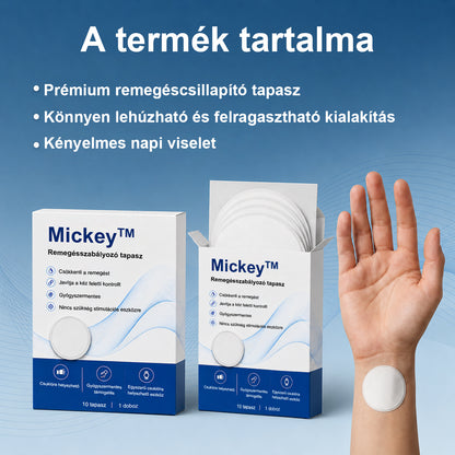 🧬🧬🧬 Mickey® Remegéskontroll Tapasz