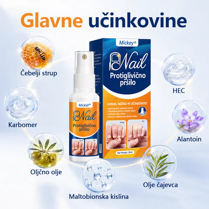 Mickey® pršilo za lajšanje glivic na nohtih