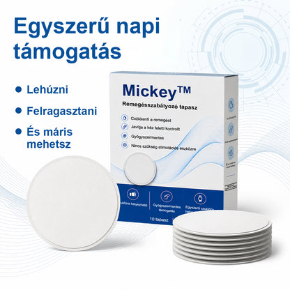 🧬🧬🧬 Mickey® Remegéskontroll Tapasz