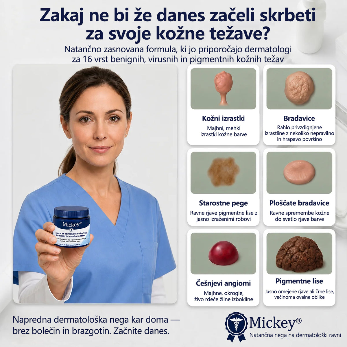 Mickey® Krema za izravnavo nepravilnosti na koži