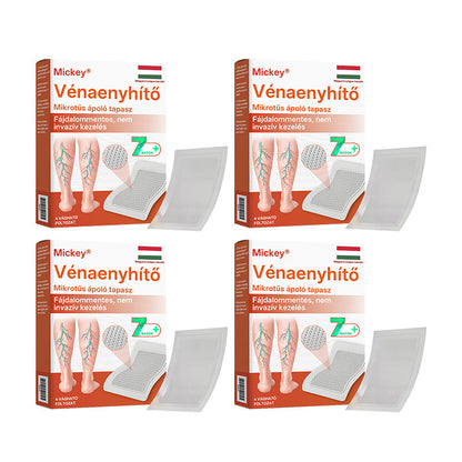 🎁 Mickey® Vein Ease Mikrotű Ápoló Tapasz (Pókvénák, visszér, duzzanat és lábfáradtság ellen) – Utolsó nap! 50% kedvezmény
