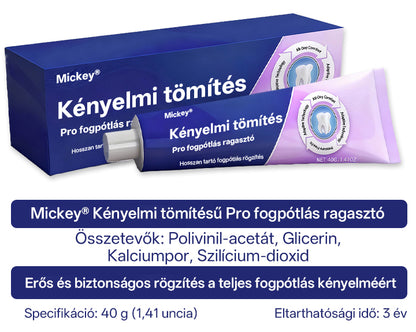 Mickey® Comfort Seal Pro fogsorragasztó🦷