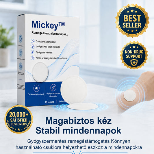 🧬 Mickey® Remegéskontroll Tapasz