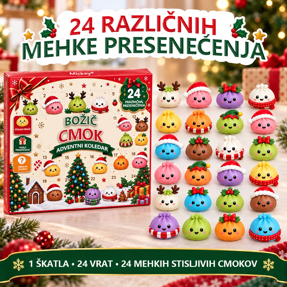 Mickey® Božični adventni koledar 🎁
