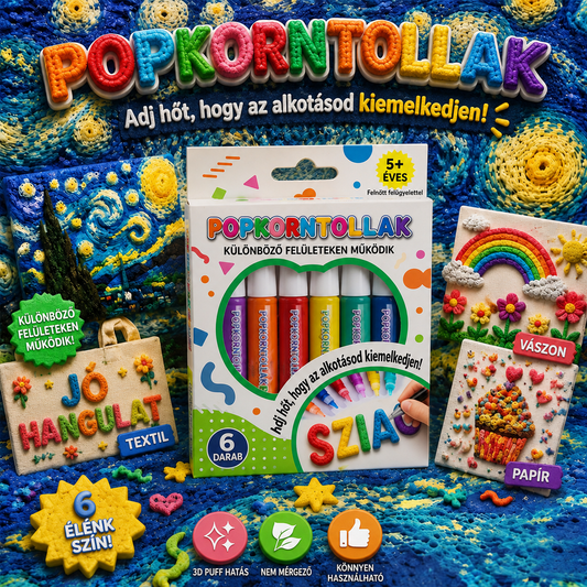 🎨🎨Mickey® 3D Relief Art Pen – Változtassa lapos rajzait megérinthető 3D művészetté