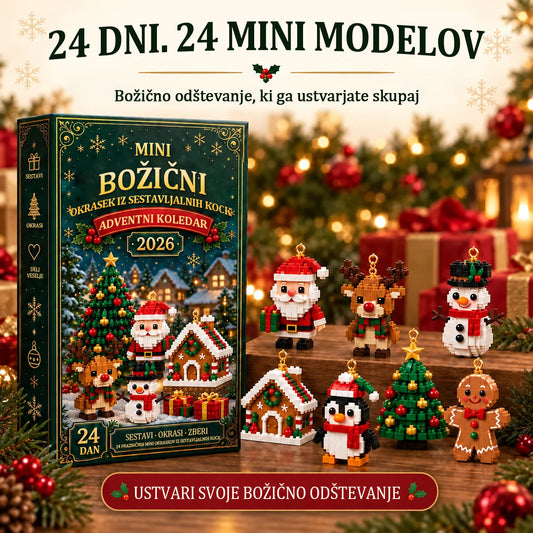 Adventni koledar s 24 božičnimi sestavljankami 🎄 24 dni • 24 presenečenj • Čarobni družinski trenutki