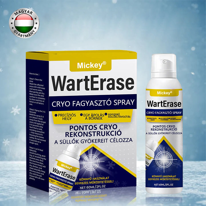 Mickey®WartErase – Fagyasztó Szemölcseltávolító Spray❄️