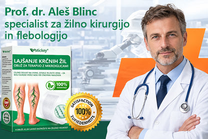 Mickey® VeinEase obliž z mikroiglami ⚡ Dolgotrajno izboljšanje