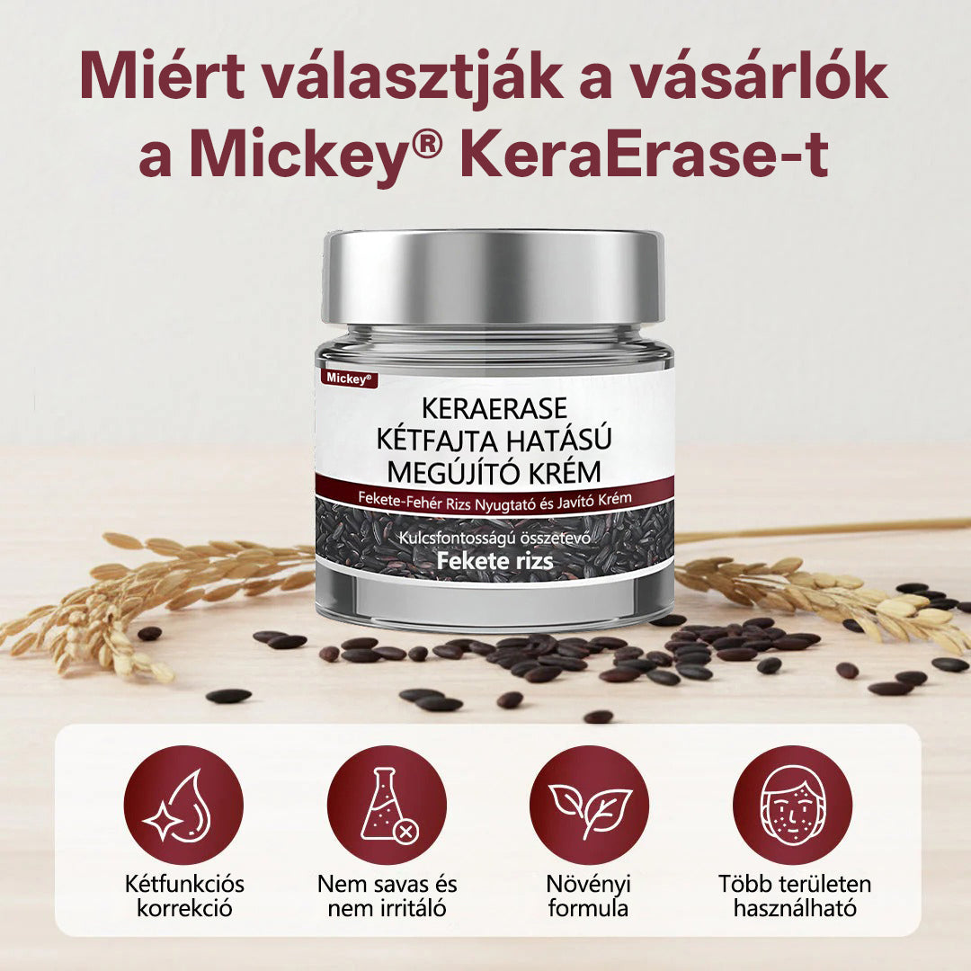 🔥Mickey®KeraErase kettős hatású megújító krém