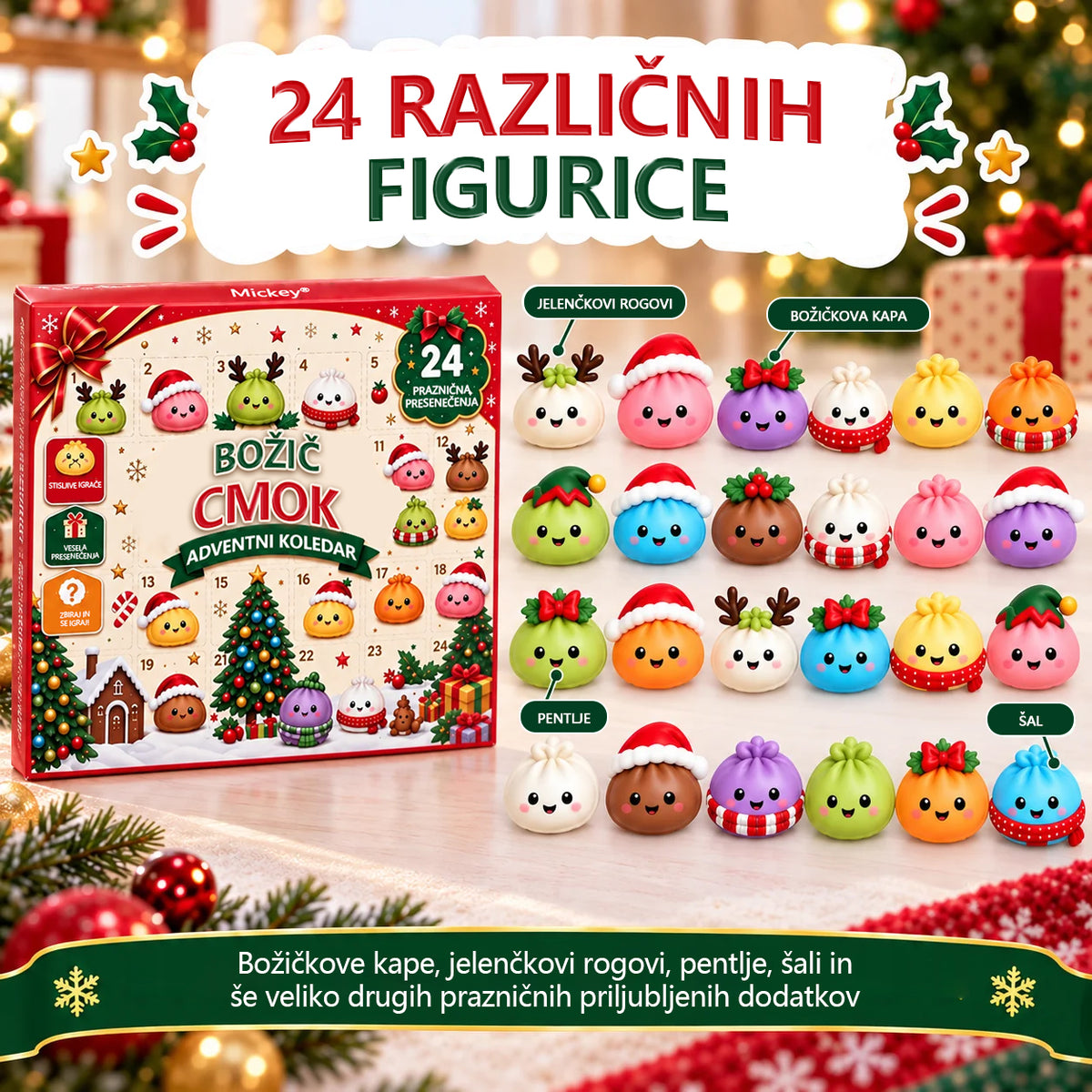 Mickey® Božični adventni koledar 🎁