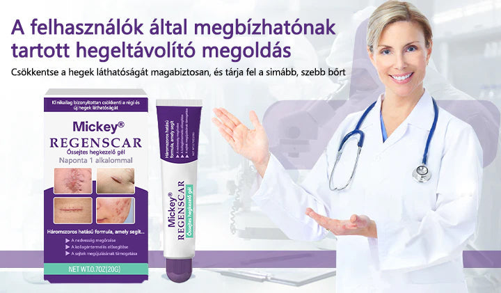 Mickey® ReGenScar Őssejtes hegkezelő gél