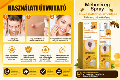 🐝🐝🐝Mickey®Méhméreges Szemölcstelenítő és Bőrregeneráló Spray
