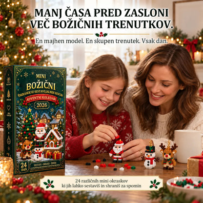 Adventni koledar s 24 božičnimi sestavljankami 🎄 24 dni • 24 presenečenj • Čarobni družinski trenutki