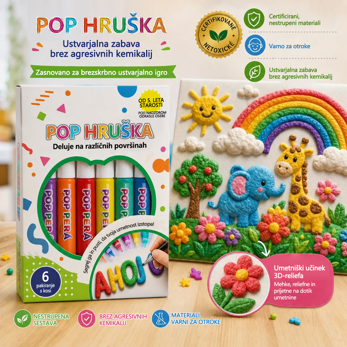 Mickey® 3D reliefno pero – spremenite ravne risbe v otipljivo 3D umetnost 💖