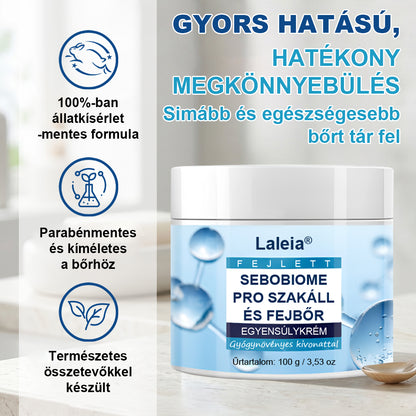 🔥 Pikkelymentes bőr 7 nap alatt Csökkenti a viszketést és a korpásodást  – Laleia® SeboBiome Pro Szakáll- és Fejbőrkrém 🌱