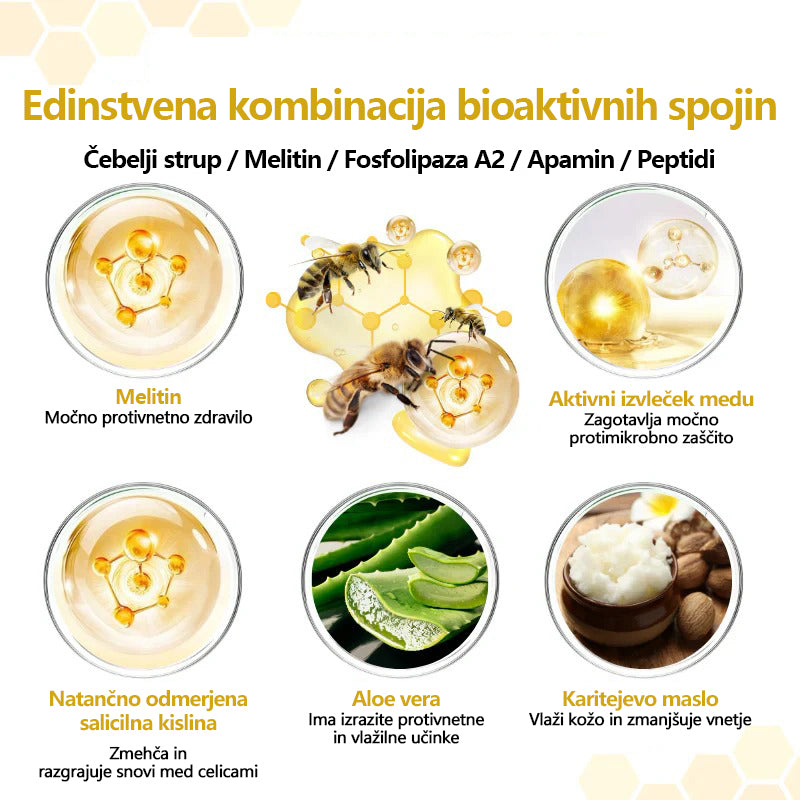 Mickey® PsoriaSoothe Krema za regeneracijo kože s čebeljim strupom