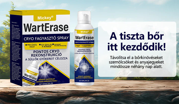 Mickey®WartErase – Fagyasztó Szemölcseltávolító Spray❄️