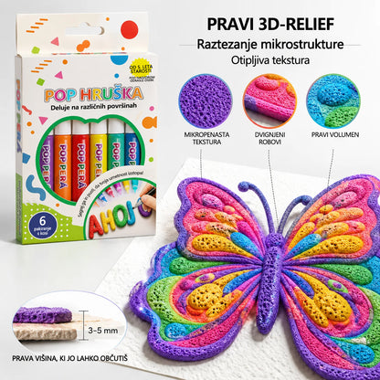 Mickey® 3D reliefno pero – spremenite ravne risbe v otipljivo 3D umetnost 💖