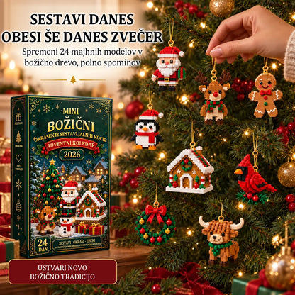 Adventni koledar s 24 božičnimi sestavljankami 🎄 24 dni • 24 presenečenj • Čarobni družinski trenutki