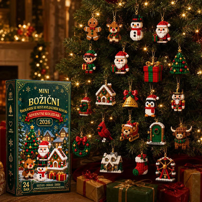 Adventni koledar s 24 božičnimi sestavljankami 🎄 24 dni • 24 presenečenj • Čarobni družinski trenutki