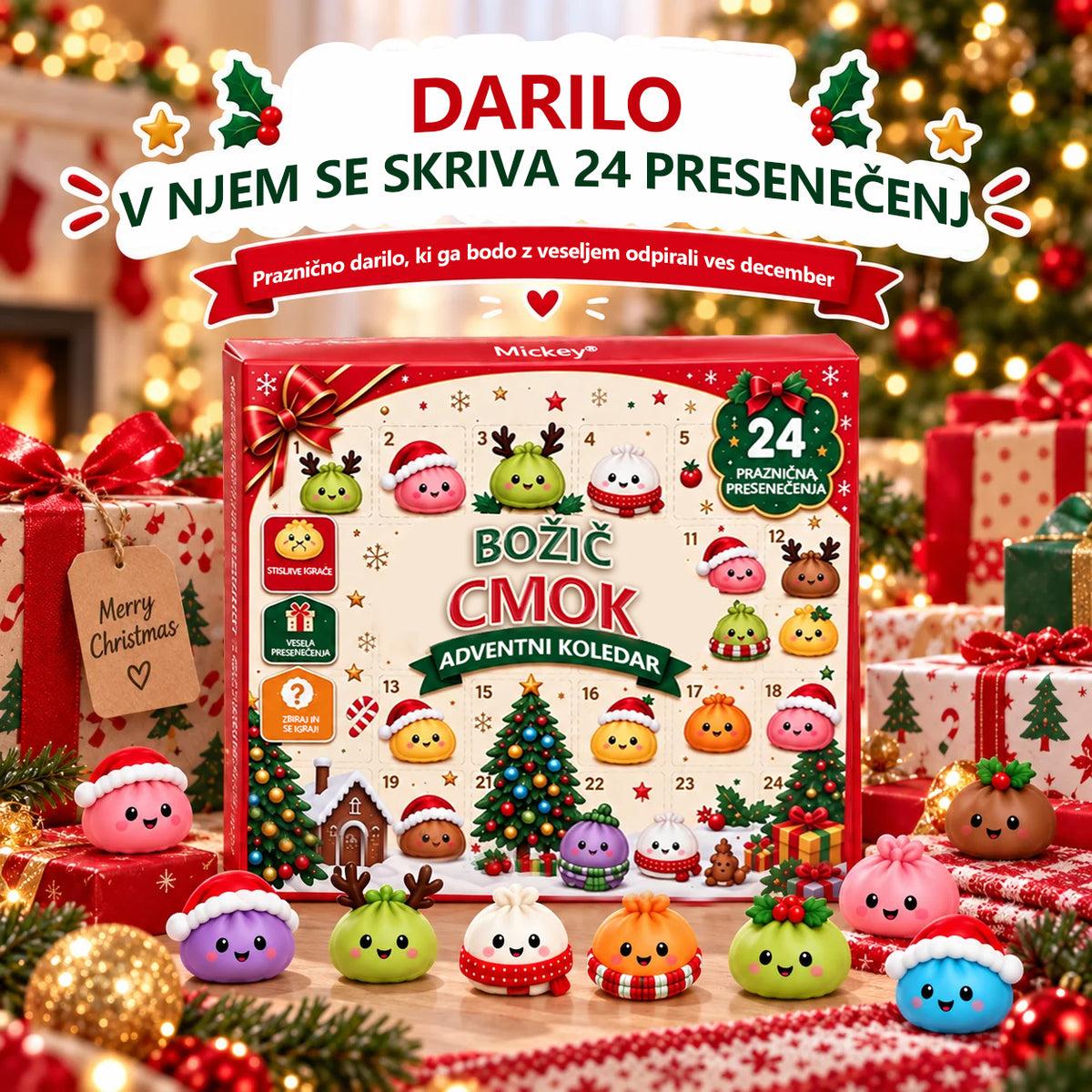 Mickey® Božični adventni koledar 🎁