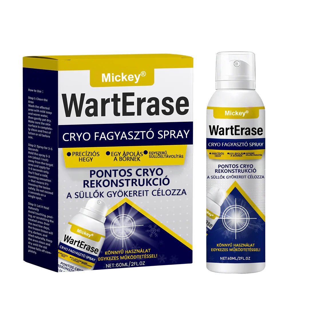Mickey®WartErase – Fagyasztó Szemölcseltávolító Spray❄️