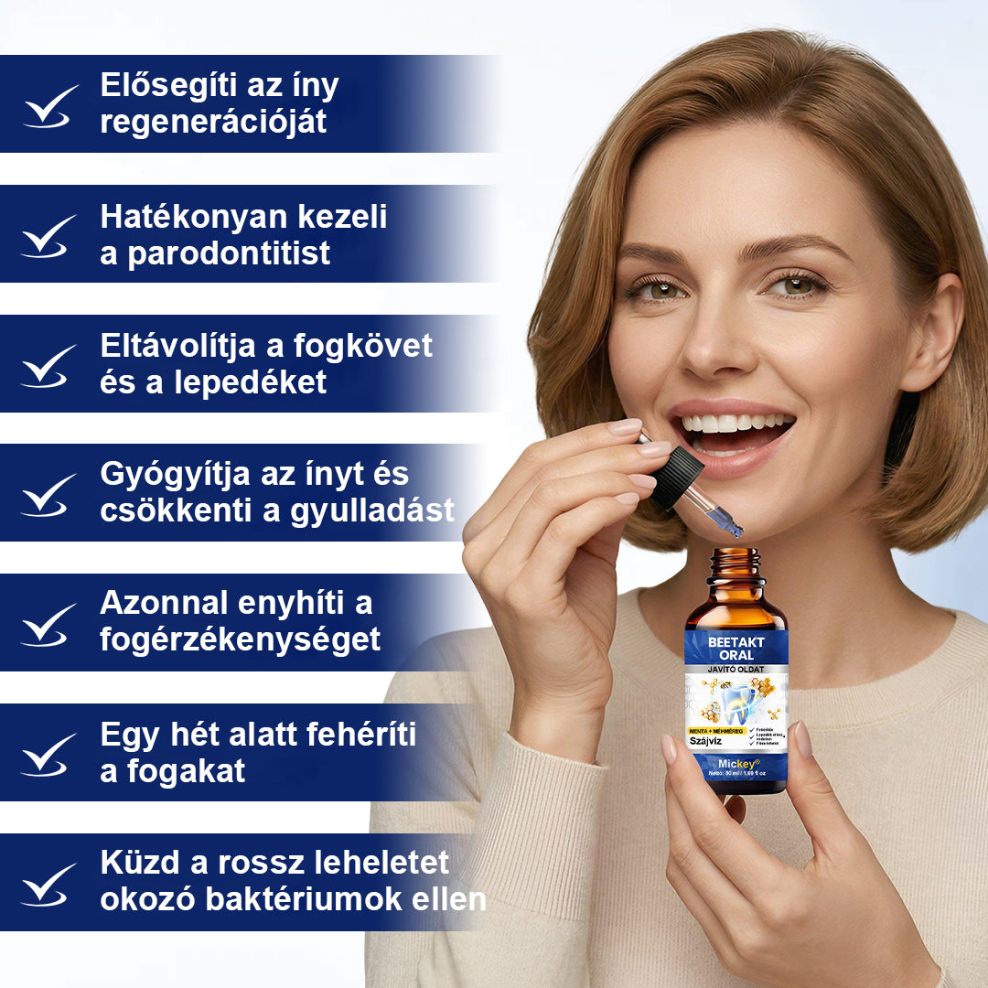Mickey® BeeTakt szájápoló oldat💧💧