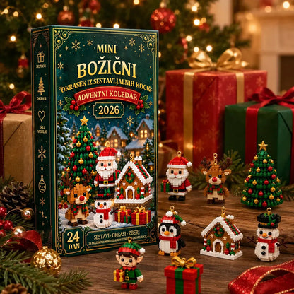 Adventni koledar s 24 božičnimi sestavljankami 🎄 24 dni • 24 presenečenj • Čarobni družinski trenutki