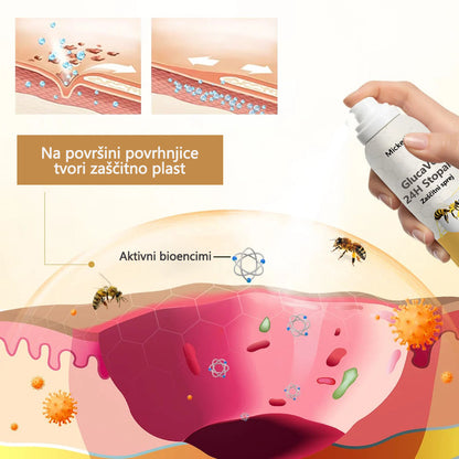Mickey® GlucaVeil 24H zaščitni sprej za stopala