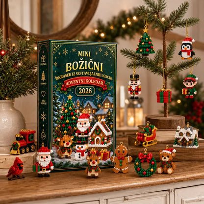 Adventni koledar s 24 božičnimi sestavljankami 🎄 24 dni • 24 presenečenj • Čarobni družinski trenutki
